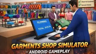 This Shop Simulator Is Addictive 😱 | Garments Shop Gameplay