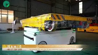 1.5 Tons Production Line Trackless Hydraulic Lifting AGV#automobile #manufacturing #customized
