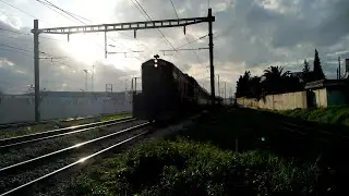 SNCFT: DMU HLP + Express Train 5/83 Tracted By EMD- GT-562 From Tunis To Gabes