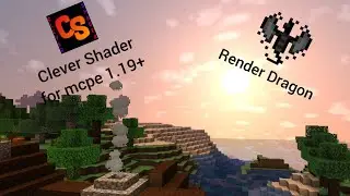 Clever Shader for Mcpe 1.19+ Renderdragon Support Android 2gb+ Ram 😀 #renderdragonshaders #mcpe