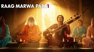Raag Marwa The Awakening 🌅 Tanpura & Jaltarang Meditation Music  Indian Classical Instrumental