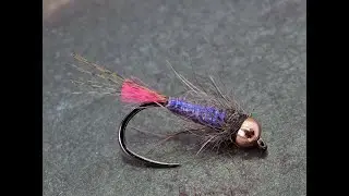 How to tie a light Nymph for low water (Tied with Grayling in mind)