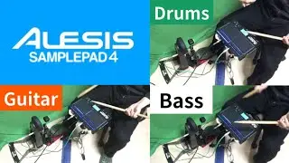 サンプラーで作曲してみた【Composed by ALESIS  SAMPLEPAD4】