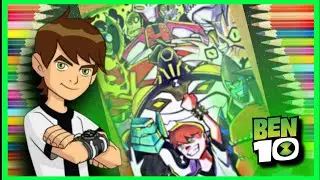 Speed Drawing - Bem 10 omnitrix 🟢