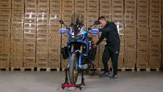 M20U folding mobile front and rear paddock stand motorcycle  CRF1100L Africa Twin I SEFIS Moto S27