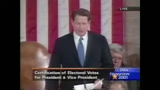 Objections to the certification of the 2000 presidential election on January 6, 2001