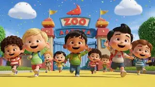 Going to the Zoo Song | Animal Sounds & Dance for Kids 🦁🐘 | Jelly Joy Poems