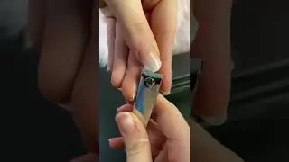 Gel Nail Stickers Light Beige Gradient #nailart  #relax #asmr