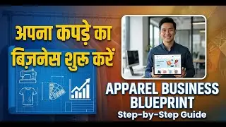 Apparel Business Strategy Map | Clothing Brand Start & Scale Step-by-Step (Hindi)
