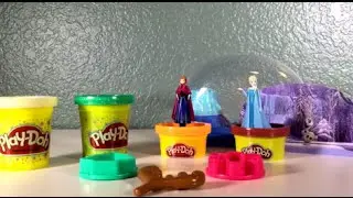 Play Doh Disney Frozen Sparkle Snow Dome