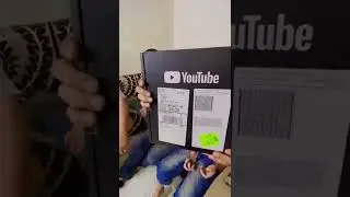 Silver Play Button Unboxing || YouTube Silver Play Button Unboxing 2022 | @arunvlogs20