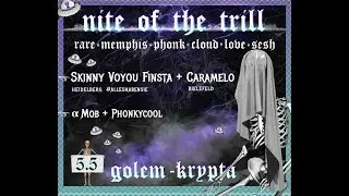 Nite Of The Trill @ Golem 05.05.2016 feat. Skinny Finsta, Caramelo, Phonkycool & AlphaMob