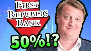 FRC stock DROPS 🔻 50% in a single DAY!? 💥 Will First Republic Bank divest 100 billion?