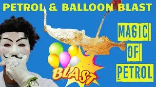 PETROL VS  BALLOON  SHOCKING REACTION #shorts  EXPERIMENT |MASKMAN SCIENTIST|