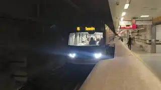 (Istanbul Metro M5 Line,Ex Terminal station) CAF PV15 at &Ccedil;ekmek&ouml;y towards Samandıra Merkez