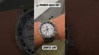Phoibos Eagle Ray - Quartz GMT #watches #phoibos #microbrand
