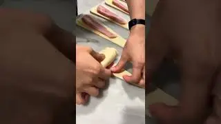 Ham and cheese croissant 🥐 my favourite