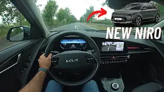The new Kia Niro Hybrid 2022/2023 TEST DRIVE (183hp)