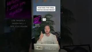 How Was This Viral TikTok Sound Made? Shakka - When Will I See You Again #shorts #music #viraltiktok