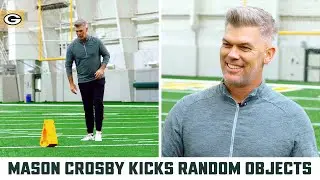 Mason Crosby&rsquo;s trick shots