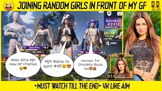 Random Squad Of Girls👯in Front of My GF | Flirting With Them | DW Hamza Gaming