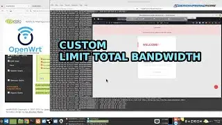 OpenWrt Daloradius  Hotspot Voucher  - Custom Total Bandwidth Octets User