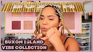 BUXOM VIBE ISLAND COLLECTION | Beachy Vacation Makeup Look