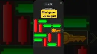 Mini game Today 25 August Hamster combat puzzle solve