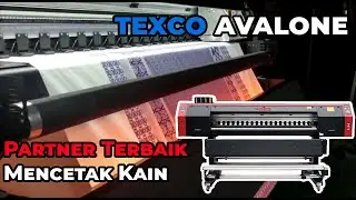 PRINTER SUBLIM TEXCO AVALONE - COCOK BUAT JERSEY, KERUDUNG, KARPET, SAMPAI BONEKA!