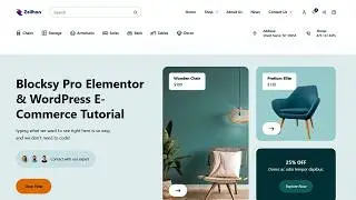 Blocksy Pro Beginner WordPress & Elementor E-Commerce Website Tutorial