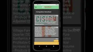 Immigration app (React Native, Firebase, News RSS Feeds, and API)