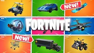 ALL Fortnite Vehicle Trailers