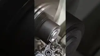 Learning Lathe Rolling Method #shorts