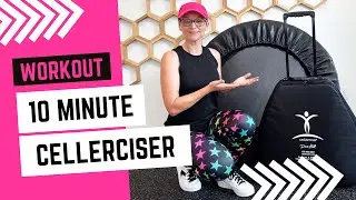 10 Minute Cellerciser Mini Trampoline Workout | Low Impact Rebounder Routine for Beginners
