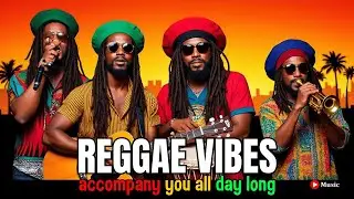 🌞 Reggae Golden Vibes Live ft. Bob Marley, Lucky Dube & Isaacs
