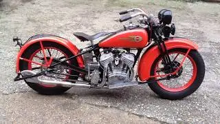 Harley Davidson 1930 Model D 750cc