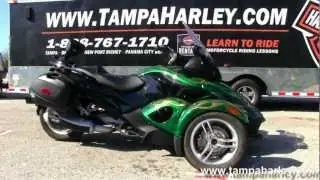Продаётся подержанный Can Am Spyder RS ​​2009 года с индивидуальной покраской.