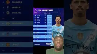 HIGHEST salary EARNERS #liverpool #arsenal #mancity #manutd #premierleague #football #lfc #chelsea