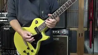 【kissy's Guitar Collections】Epiphone Japan LesPaul Special TV Yellow  2006年 一発撮り 即興アドリブギター 001