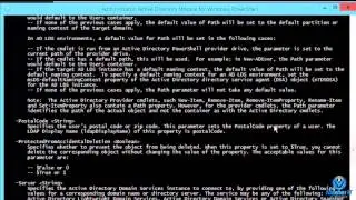 Introduction to PowerShell Cmdlet New-ADORganizationalUnit