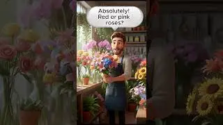 Learn Everyday English | Shopping at a Flower Shop