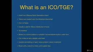 ICO 2018: The Ultimate Guide to Creating your own ICO : What is an ICO/TGE?