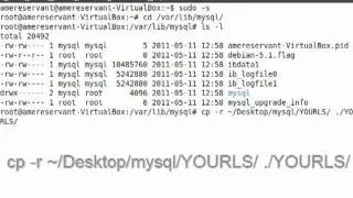 How To Recover MySQL Database From Data Files