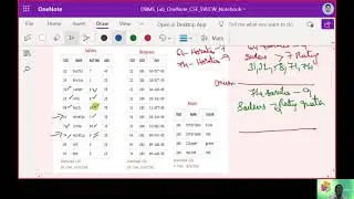 8.  DBMS Lab.  Experiment 3D.  Set Comparison operators