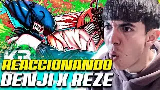 REACCIONANDO AL RAP DE DENJI x REZE (K-BOOM!)| CHAINSAW MAN| KBALLERO y NYAKO