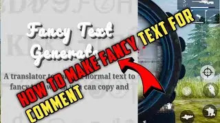 How To Make Fancy Text For Comment || YouTube Tips, Tricks & Hacks You LITERALLY Need To Try !