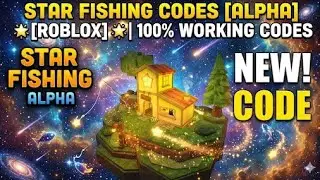 КОДЫ ДЛЯ ИГРЫ STAR FISHING [АЛЬФА] ✨[ROBLOX]✨ | 🔥 100 РАБОЧИХ КОДОВ 2026 ГОДА ДЛЯ ROBLOX STAR FIS...
