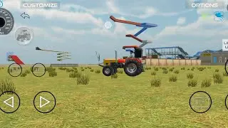 Indian vehicles simulator 3D game 🎮 [tractor stand] #gaming #game #gameplay 