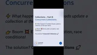 💥 Fix ConcurrentModificationException with Concurrent Collections 🚀 #Java