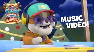 Hip Hop Jingle Bells 🎶 with DJ Rubble! | PAW Patrol Music Video | Holiday Songs for Kids